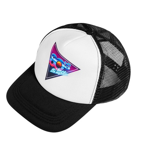Basecap kappe 80er schwarz - basecap,