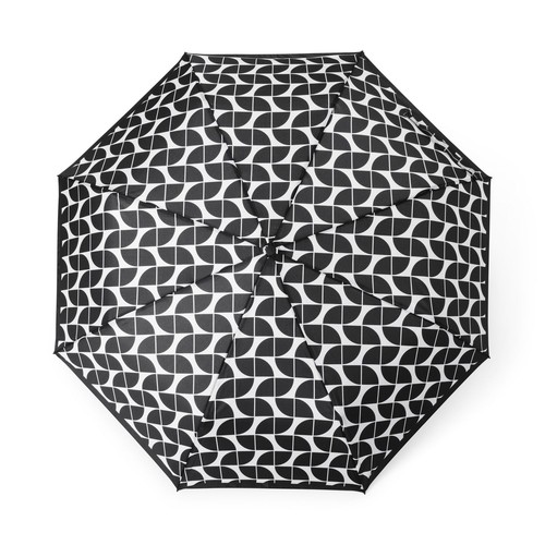 Regenschirm geometric black - geometric,