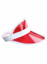 80er Jahre Schirmmütze rot